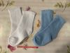 Pex Cuddles 2 Pack Cotton Rich Socks Blue & White