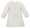 Sarah Louise Winter Knitted Dress Ivory 008136