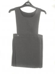 Box Pleated School Pinafore