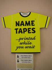 Printed Name Tapes