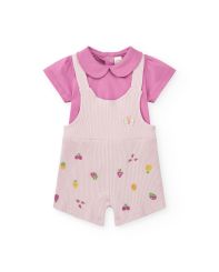 Tuc Tuc Berry Sweet Dungaree Set 8695