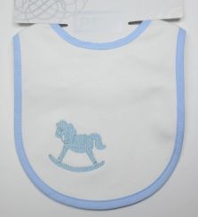 Pex Rocking Horse Bib Blue