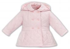 Dani By Sarah Louise Winter Girls Jacket Pink D09543
