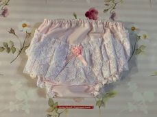 Pex Rose Frilly Bum Pants Pink