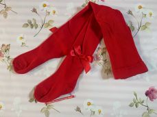 Pex Red Ribbon Bow Tights