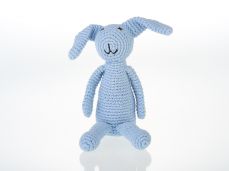 Best Years Pebble My First Bunny Baby Rattle Blue
