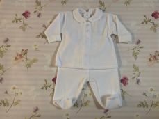 Pex Classic Velour Outfit White