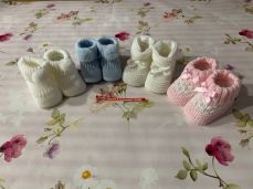 Nursery Time Knitted Booties