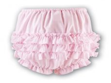 Sarah Louise Pink Frilly Knickers 003760