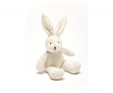 Best Years Knitted White Organic Bunny