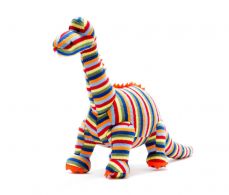 Best Years Knitted Diplodocus Colourful Stripe