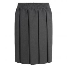 Zeco Schoolwear Box Pleat Skirt Grey GS3002