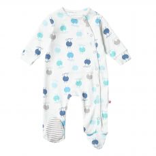 Piccalilly Sheep Wrapover Sleepsuit
