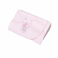 Dandelion Embossed Velour Cuddle Wrap Pink AV2416