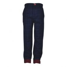 Little Lord & Lady George Blue Checked Trousers