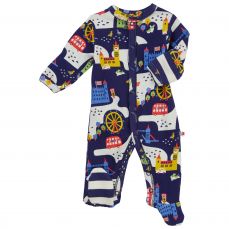 Piccalilly London Footed Sleepsuit