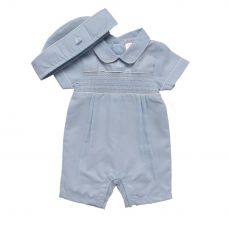 Amore By Kris X Kids Boys Summer Romper And Hat Little Sailor 8013