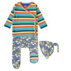 Piccalilly Cosmic Weather Three Piece Baby Set