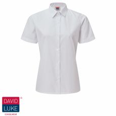 David Luke Girls Eco Short Sleeve Blouse Two Pack DL83