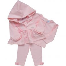 Amore By Kris X Kids Winter Three Piece Set Frills And Bows 9048
