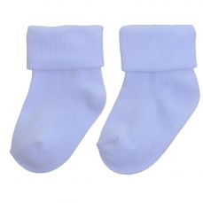 Pex Roma 2 Pack Turn Top Ankle Socks White/White