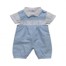 Amore By Kris X Kids Boys Summer Dungaree Set Classic 1022