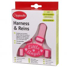 Clippasafe Little Angel Designer Premium Harness And Reins & Anchor Straps