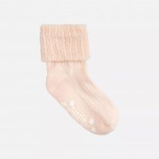 The Little Sock Company Cosy Stay On Winter Warm Non-Slip Socks Coral