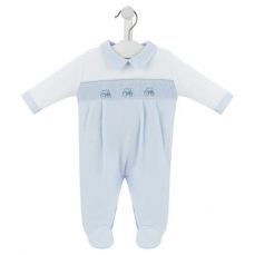 Dandelion Little Tractor Sleepsuit Blue AV6138