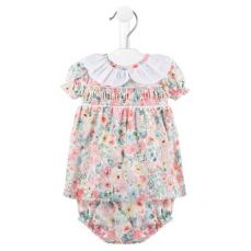 Dandelion Summer Floral Smocked Dress And Pants AV6143