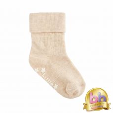 The Little Sock Company Non-Slip Stay On Socks Oatmeal