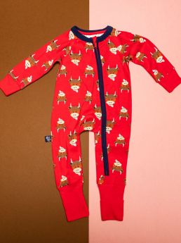 Blade & Rose Hamish Highland Cow Zip Up Romper