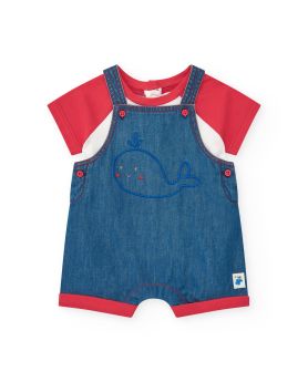 Tuc Tuc Under The Sea Dungaree Set 8784