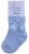 Pex Blue Pompom Ankle Sock