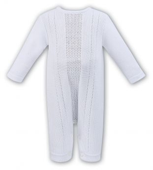 Dani By Sarah Louise Knitted All In One White D09252