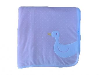 Sardon Spanish Velour Duck Blanket Pale Pink 23HA-704