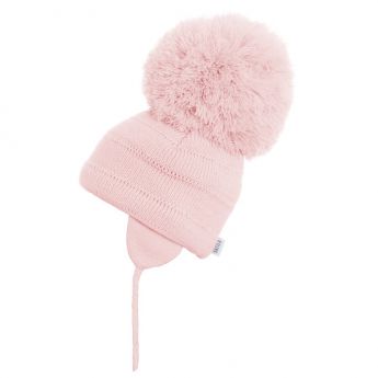 Stila Big Pom-pom Hat Tuva Soft Pink