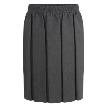 Zeco Schoolwear Box Pleat Skirt Grey GS3002