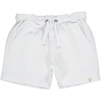 Me & Henry Hugo Twill Shorts White