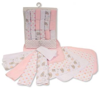 Snuggle Baby Girls Wash Cloths