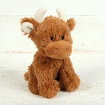 Jomanda Mini Highland Cow Brown