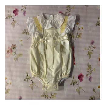 Abbie Summer Romper Lemon