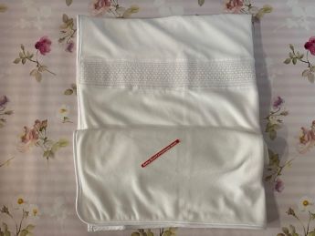 Deolinda Velour Winter Blanket Ivory