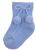 Pex Blue Pompom Ankle Sock