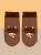 Blade & Rose Neutral Hamish Highland Cow Socks