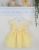 Pex Ellie Summer Smocked Dress Lemon