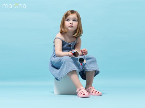 Marena Jelly Sandals Matt Pink