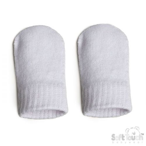 Soft Touch Mittens White