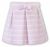 Dani by Sarah Louise Blouse And Skirt Set Pink And White D09507