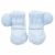 Stila Pom-pom Booties Belle Light Blue